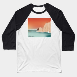 Rocks in the Ocean Baseball T-Shirt